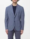 Manuel Ritz Jacket Men  In Blue