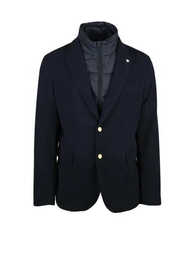 Manuel Ritz Jacket With Removable Bib - Blue