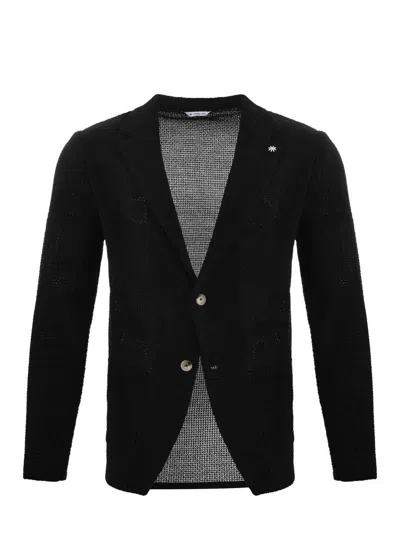 Manuel Ritz Giacca In Maglia  In Black