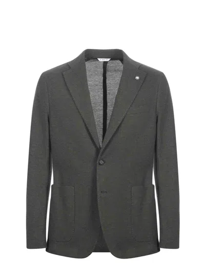MANUEL RITZ MANUEL RITZ  HONEYCOMB COTTON JACKET