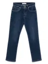 Manuel Ritz Straight-leg Jeans In Blue