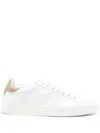 Manuel Ritz Leather Sneakers In White