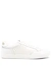 Manuel Ritz Leather Sneakers In White