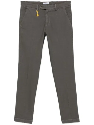 MANUEL RITZ LIGHT BROWN CLASSIC PANTS