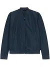 Manuel Ritz Lightweight Bomber Jacket In Blue