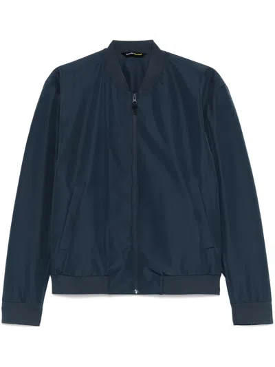 Manuel Ritz Lightweight Bomber Jacket In Blue