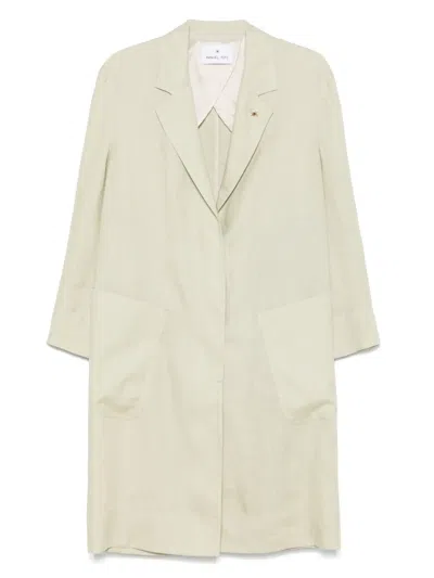 Manuel Ritz Linen Coat