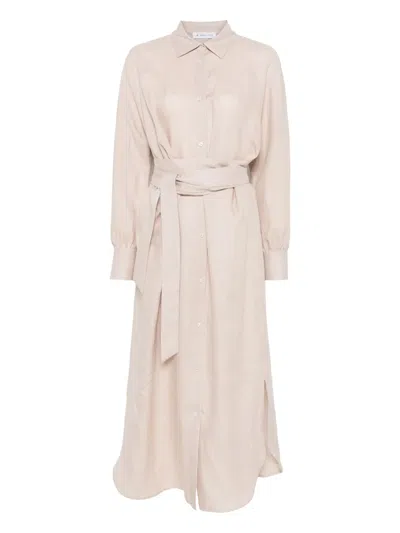 Manuel Ritz Linen Maxi Shirt Dress