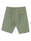 Manuel Ritz Logo-appliqué Shorts In Green