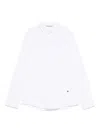 Manuel Ritz Logo-embroidered Shirt In White