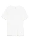 Manuel Ritz Logo-embroidered T-shirt In White
