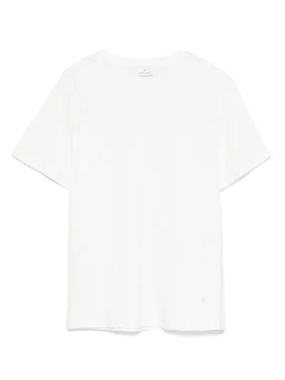 Manuel Ritz Kids' Logo-embroidered T-shirt In White
