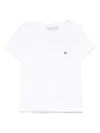 Manuel Ritz Logo-embroidered T-shirt In White