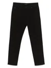 Manuel Ritz Logo-patch Jeans In Black