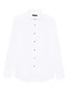 Manuel Ritz Long-sleeved Button-fastening Shirt In White