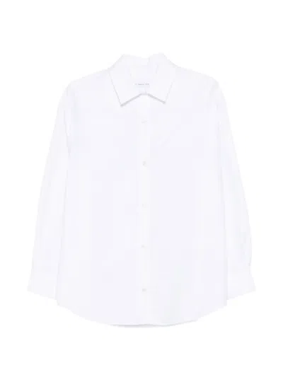 Manuel Ritz Long-sleeve Button-fastening Shirt In White