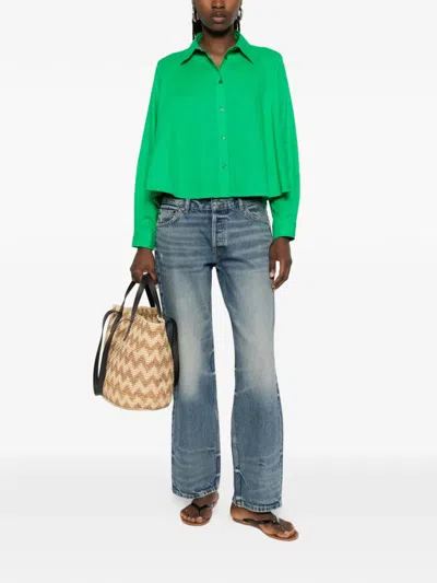Manuel Ritz Long-sleeves Shirt In Green