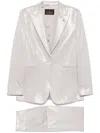 Manuel Ritz Lurex Pinstriped Suit