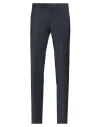 Manuel Ritz Ma+ched Man Pants Black Size 36 Virgin Wool In Blue