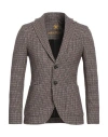 Manuel Ritz Man Blazer Beige Size 36 Cotton, Elastane In Beige