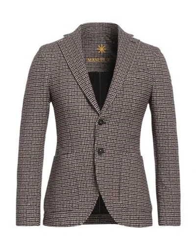 Manuel Ritz Man Blazer Beige Size 36 Cotton, Elastane
