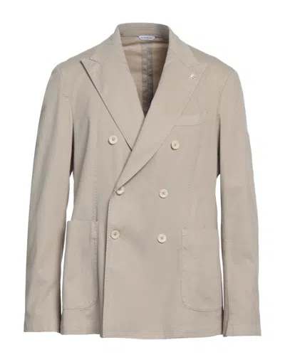 Manuel Ritz Suit Jackets In Beige