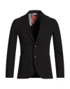 Manuel Ritz Man Blazer Black Size 34 Cotton, Polyamide, Elastane