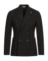 Manuel Ritz Man Blazer Black Size 36 Wool, Elastane