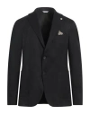 Manuel Ritz Man Blazer Black Size 42 Wool, Elastane