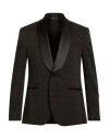 Manuel Ritz Man Blazer Black Size 44 Viscose, Polyester