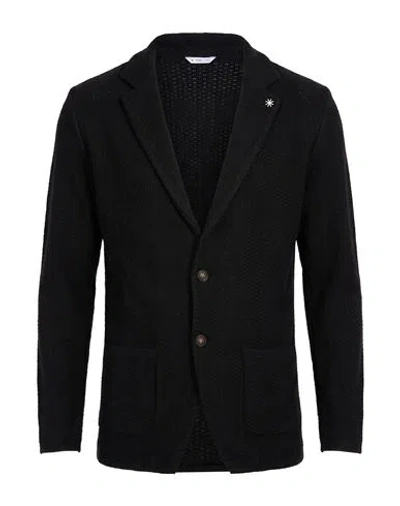 Manuel Ritz Man Blazer Black Size S Acrylic, Wool