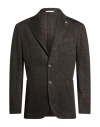 Manuel Ritz Man Blazer Brown Size 40 Viscose, Polyester, Elastane In Brown
