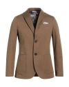 Manuel Ritz Suit Jackets In Beige