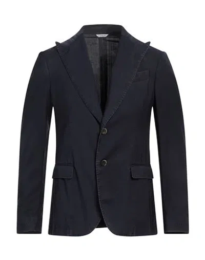 Manuel Ritz Man Blazer Midnight Blue Size 36 Virgin Wool