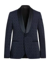 Manuel Ritz Man Blazer Midnight Blue Size 40 Viscose, Polyester