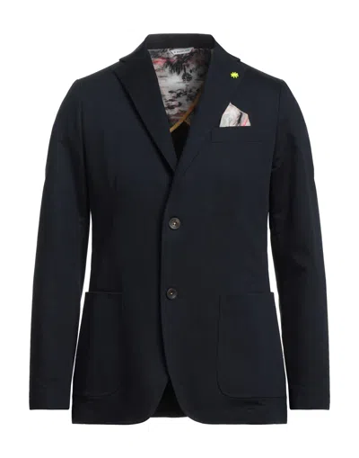 Manuel Ritz Suit Jackets In Blue