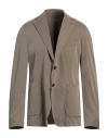 Manuel Ritz Man Blazer Military Green Size 42 Polyamide, Elastane