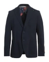 Manuel Ritz Man Blazer Navy Size 46 Cotton, Polyamide, Elastane