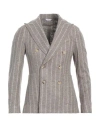 Manuel Ritz Man Blazer Sand Size 42 Acrylic, Virgin Wool, Polyester In Beige
