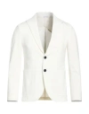 Manuel Ritz Man Blazer White Size 34 Cotton, Polyamide, Elastane