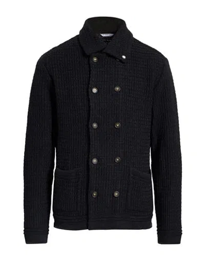 Manuel Ritz Man Cardigan Black Size Xl Acrylic, Wool, Alpaca Wool