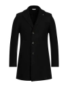 Manuel Ritz Man Coat Black Size 36 Acrylic, Polyester, Wool