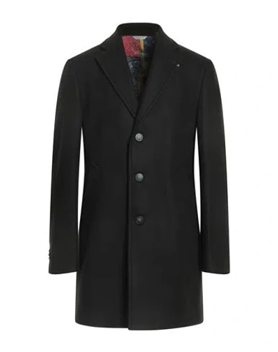 Manuel Ritz Man Coat Dark Green Size 44 Polyester, Acetate, Wool