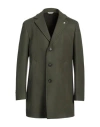 Manuel Ritz Man Coat Military Green Size 44 Acrylic, Polyester, Wool In Green