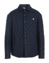 Manuel Ritz Man Jacket Midnight Blue Size 46 Polyester, Virgin Wool, Acrylic