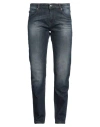Manuel Ritz Man Jeans Blue Size 40 Cotton, Elastane In Blue