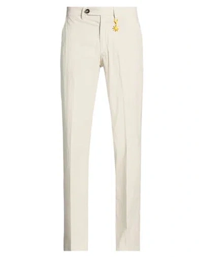 Manuel Ritz Man Pants Beige Size 30 Cotton, Elastane In Neutral
