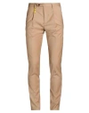 Manuel Ritz Man Pants Beige Size 30 Wool, Elastane In Neutral