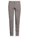 Manuel Ritz Man Pants Beige Size 36 Cotton, Elastane In Brown