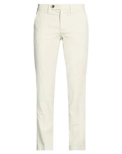 Manuel Ritz Man Pants Beige Size 36 Cotton, Elastane In Neutral